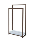 Oil Rubbed Bronze 2-Tier Steel Towel Rack I734885