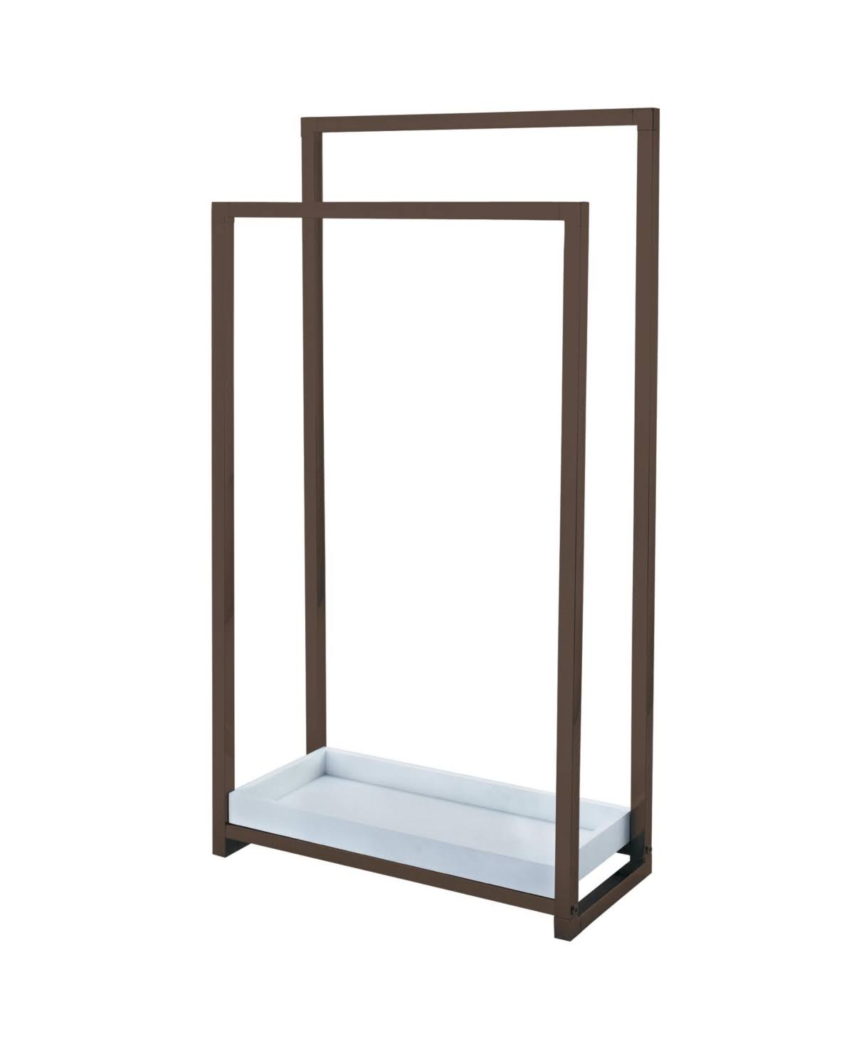 Oil Rubbed Bronze 2-Tier Steel Towel Rack I734885