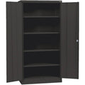 Tall Black Storage Cabinet X91263