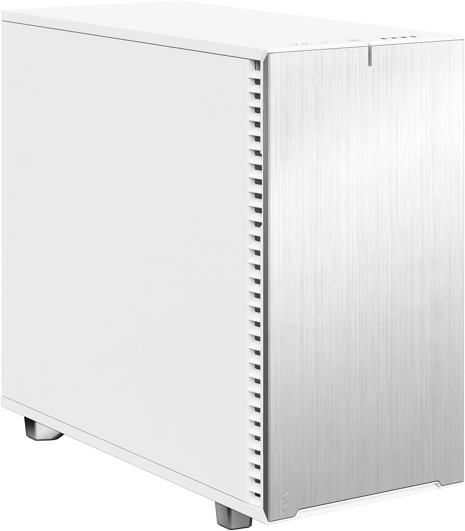 Black Brushed Aluminum/Steel Mid Tower Computer Case T41544