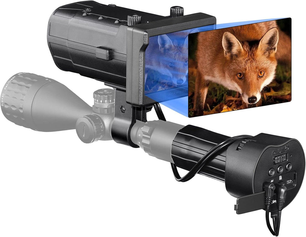 Night Vision Rifles Scopes with Photo and Video Features, 850nm Infrared IR Illumination Camera H3344