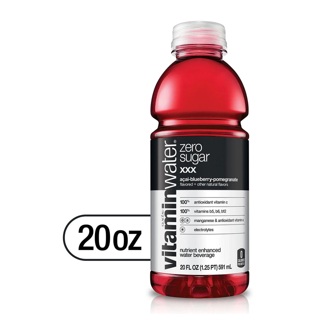 Vitaminwater Zero Variety Pack, 20 Fluid Ounce (20 Pack) E53764