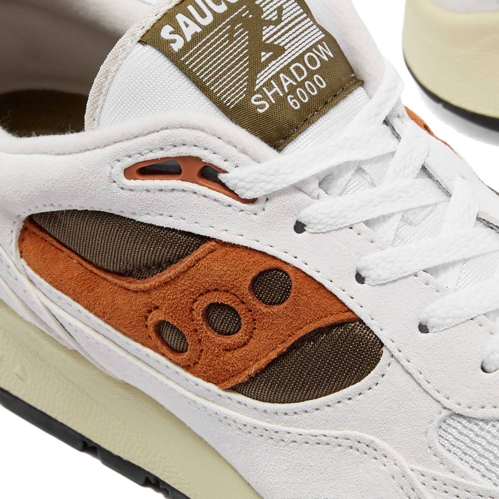 White & Rust Saucony Sneakers T451894