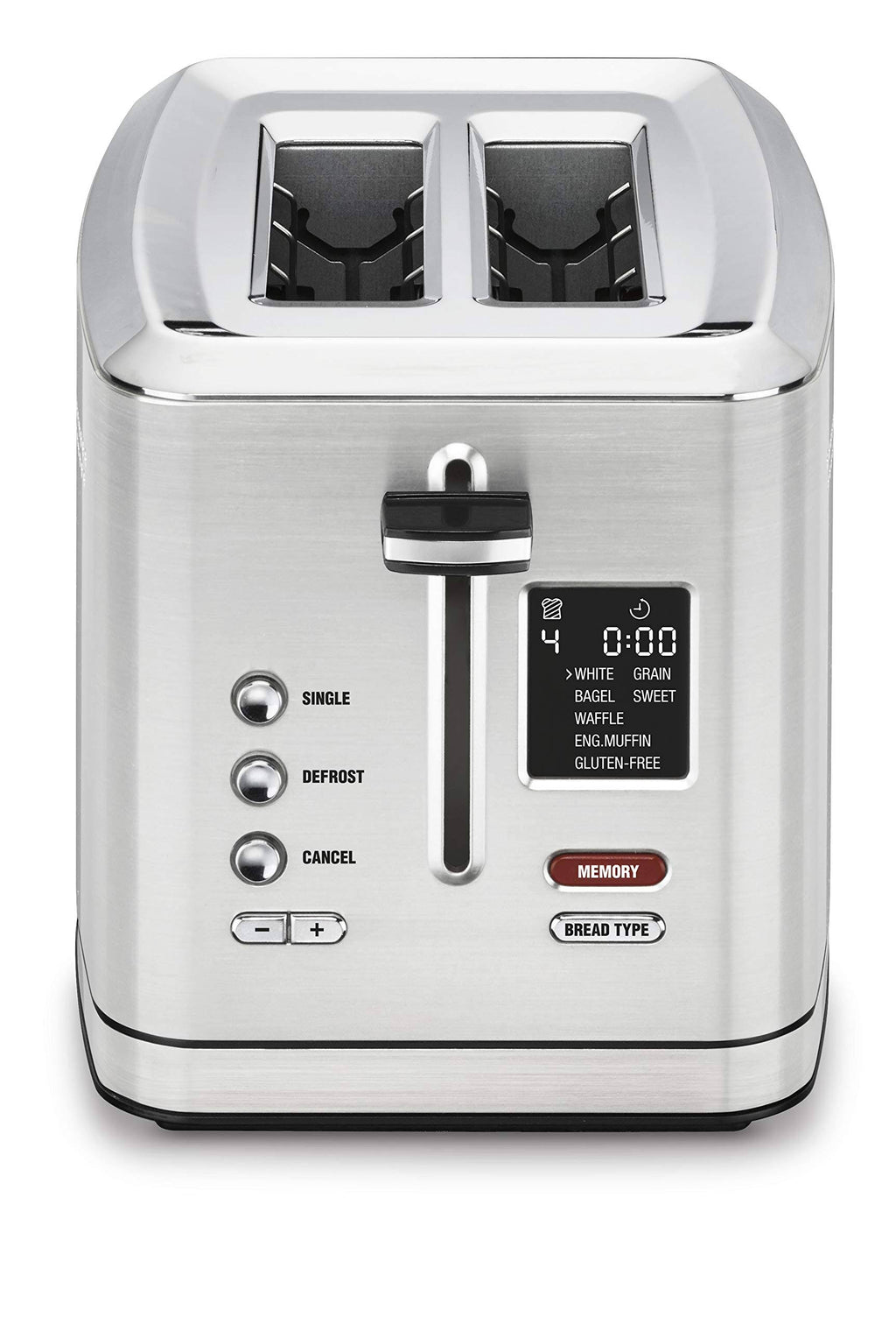 2-Slice Digital Toaster, Silver A1389
