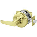 Satin Brass Cylindrical Lock O490245