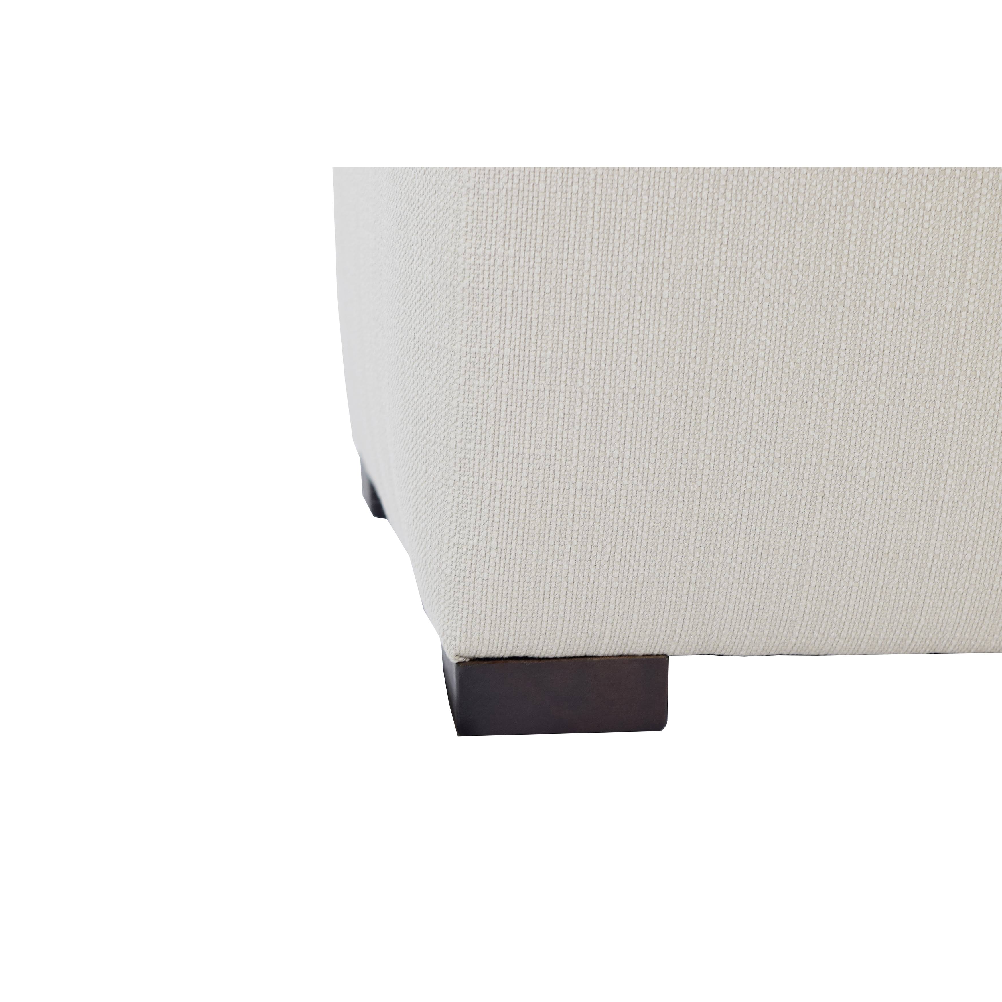 Green 8 Button Tufted Storage Bench P438