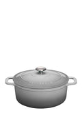 French Enameled Cast Iron Round Dutch Oven, 2.6-Quart S6462
