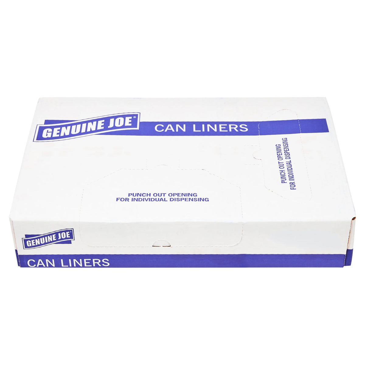 Black 60 Gallon Trash Can Liners, 50 per Box L76686