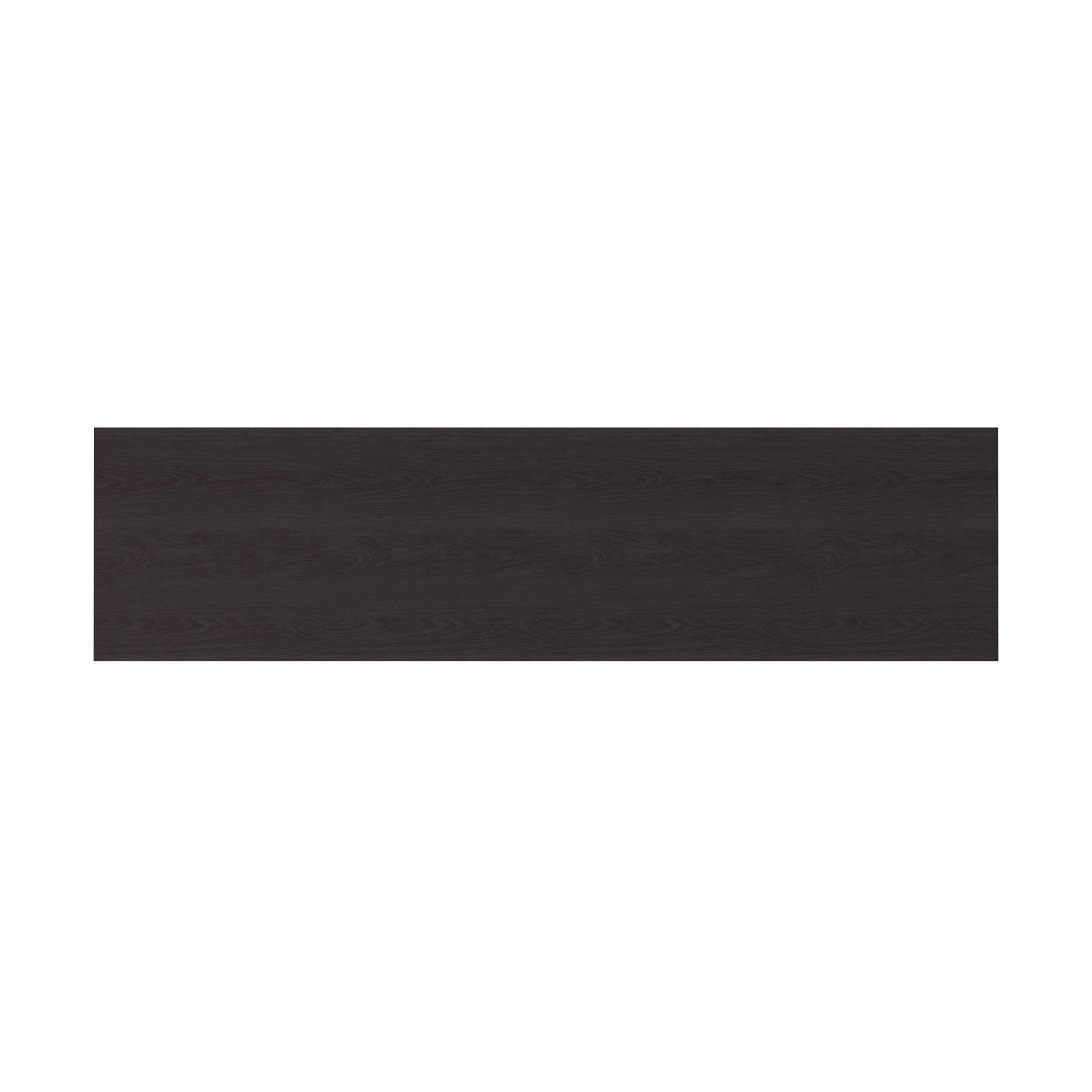 Black Wood Grain Veneer Console Table D8739