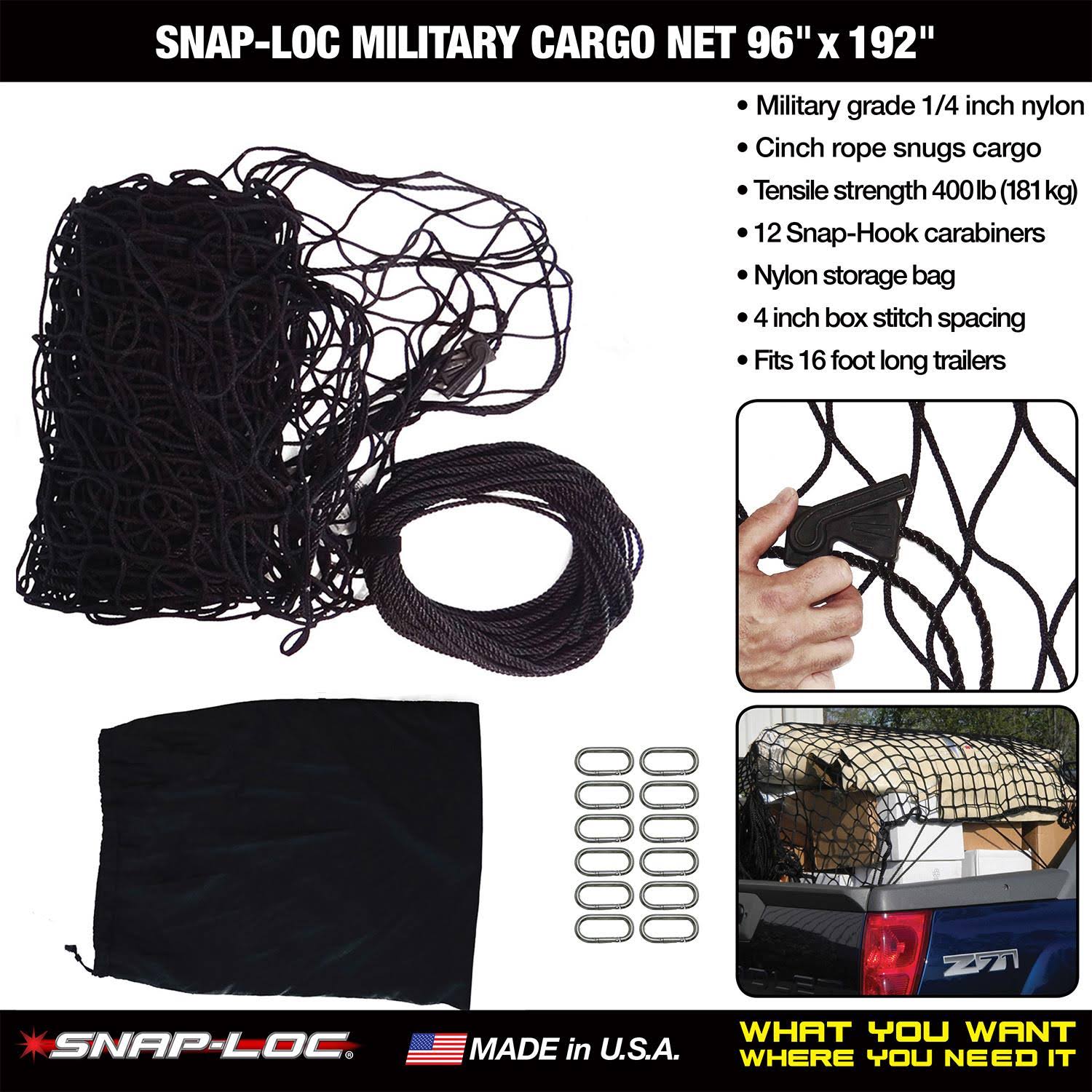 Military Cargo Net 96x22x192x22 T266