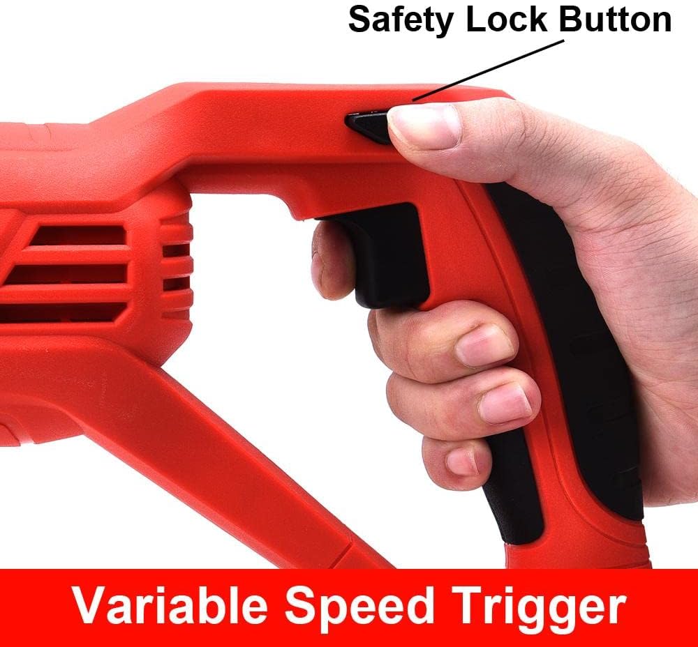 21V Cordless Reciprocating Saw with Battery and Charger Q7997
