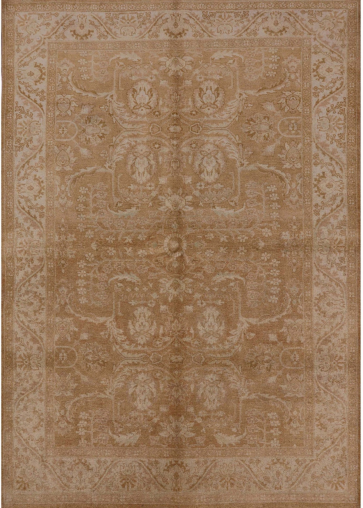 Light Brown Oriental Area Rugs S371464
