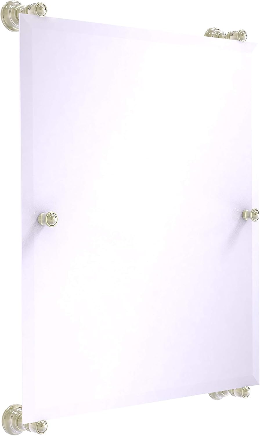 Rectangular Frameless Rail Mounted Wall Mirror P2083