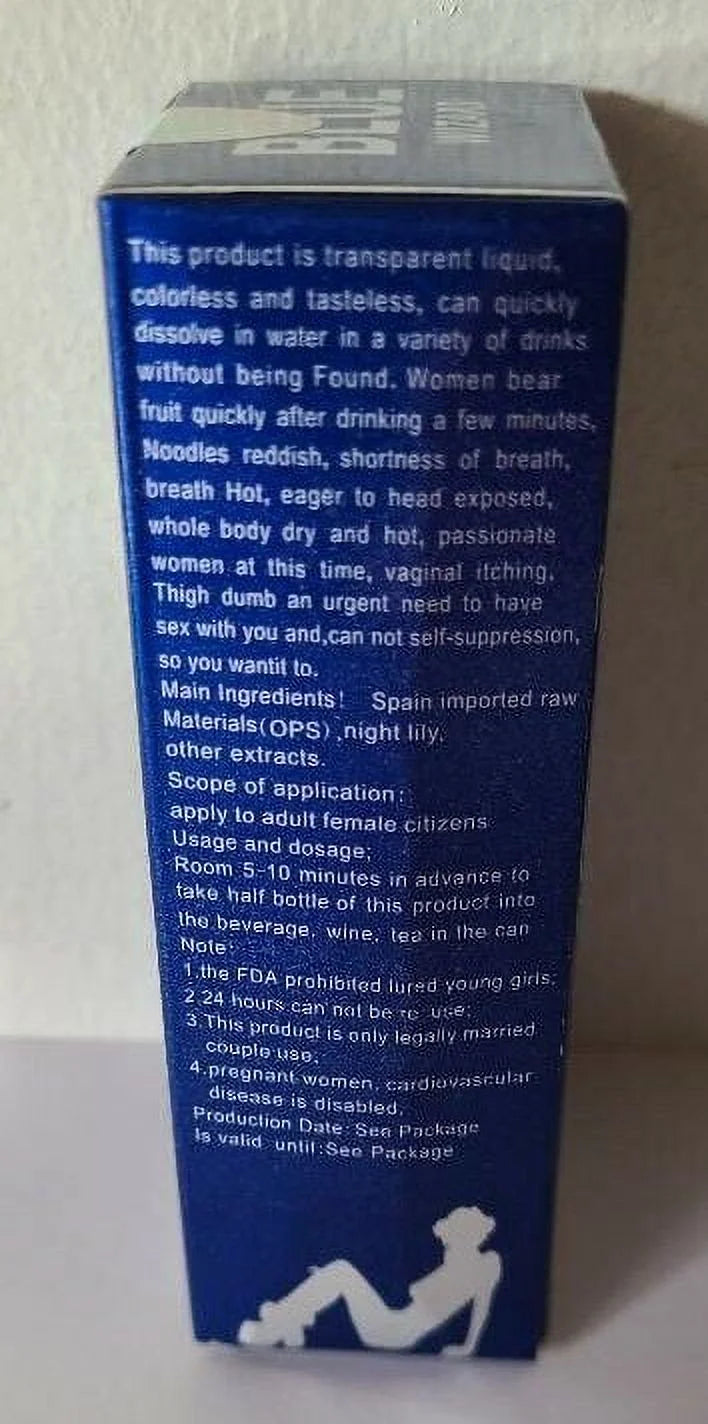 Blue Wizard Sex Liquid Drops for Women Enhancement -15 Ml K4954