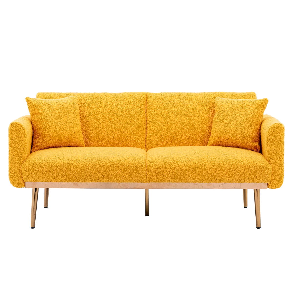 Velvet Sofa with Metal Feet T246
