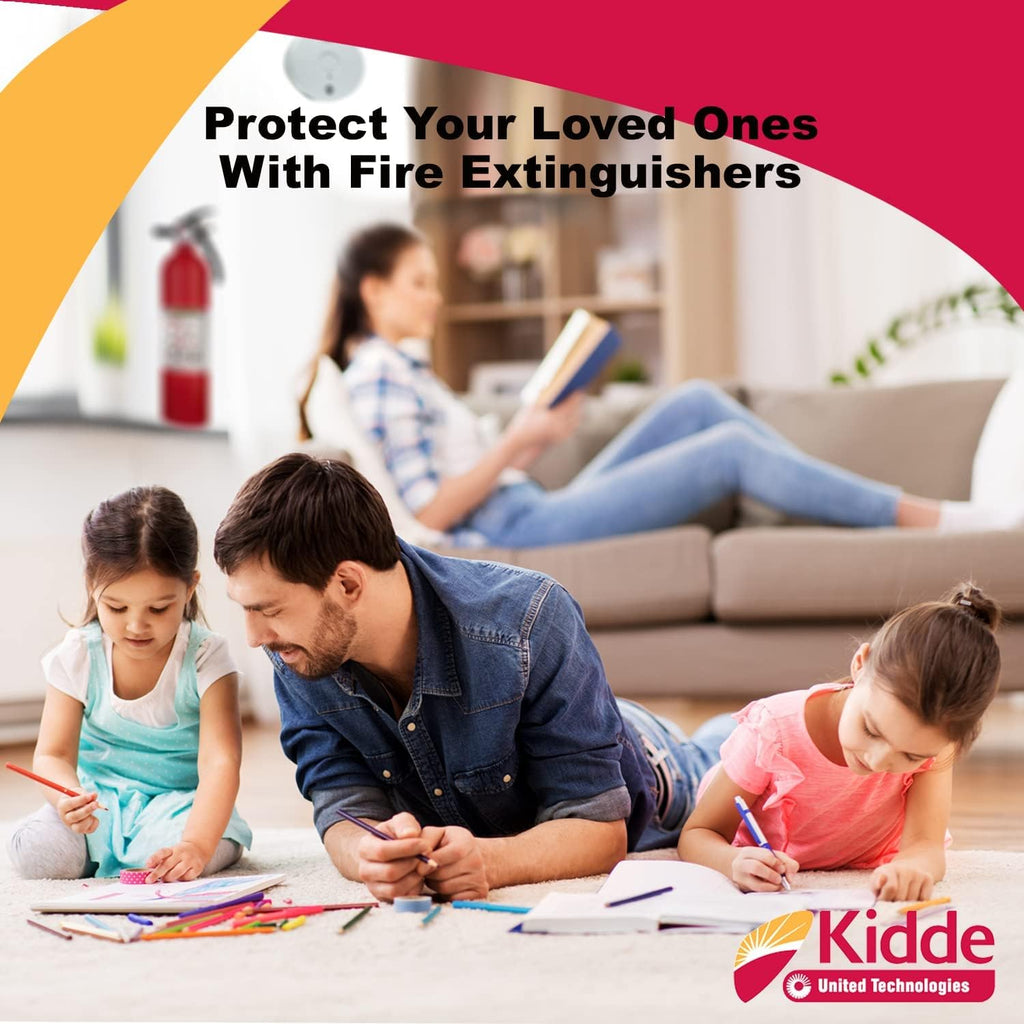 7 Pack Red Multipurpose Fire Extinguishers P23803