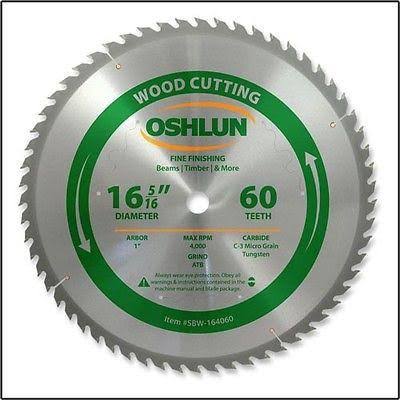 16-5/16x22 60T Carbide Tip Wood Cutting Saw Blade C34722