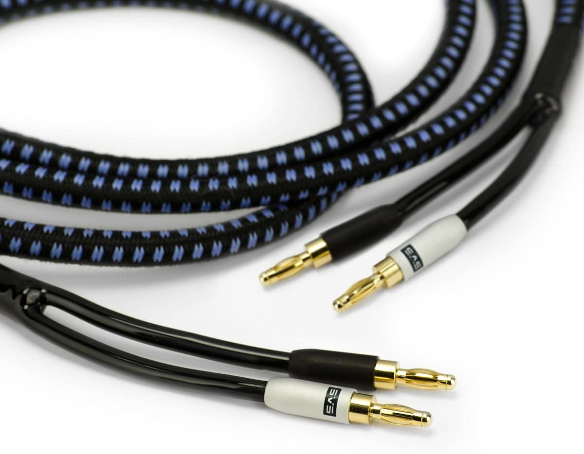 Speaker Cable Banana-Banana 12ft Pack of 2 D40635