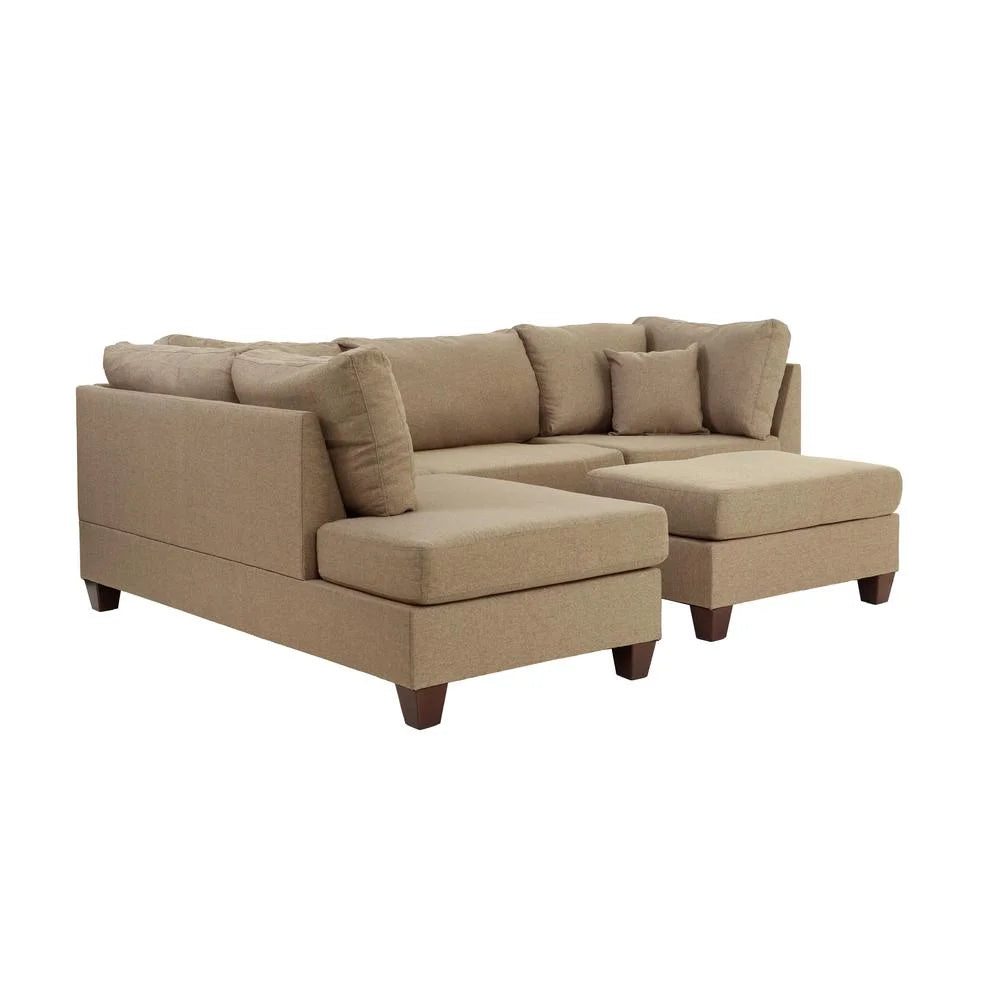 Reversible Sectional with Ottoman Set B49624