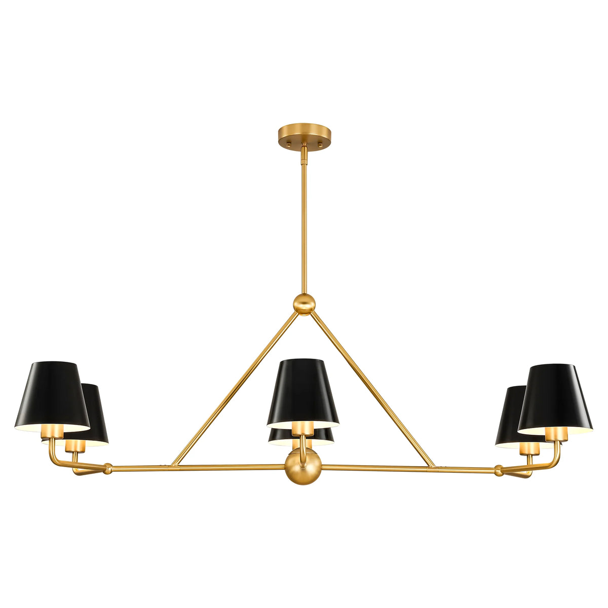 6-Light Linear Kitchen Island Pendant Z733