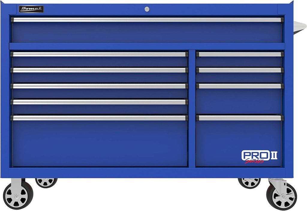Blue 10-Drawer Roller Cabinet S409