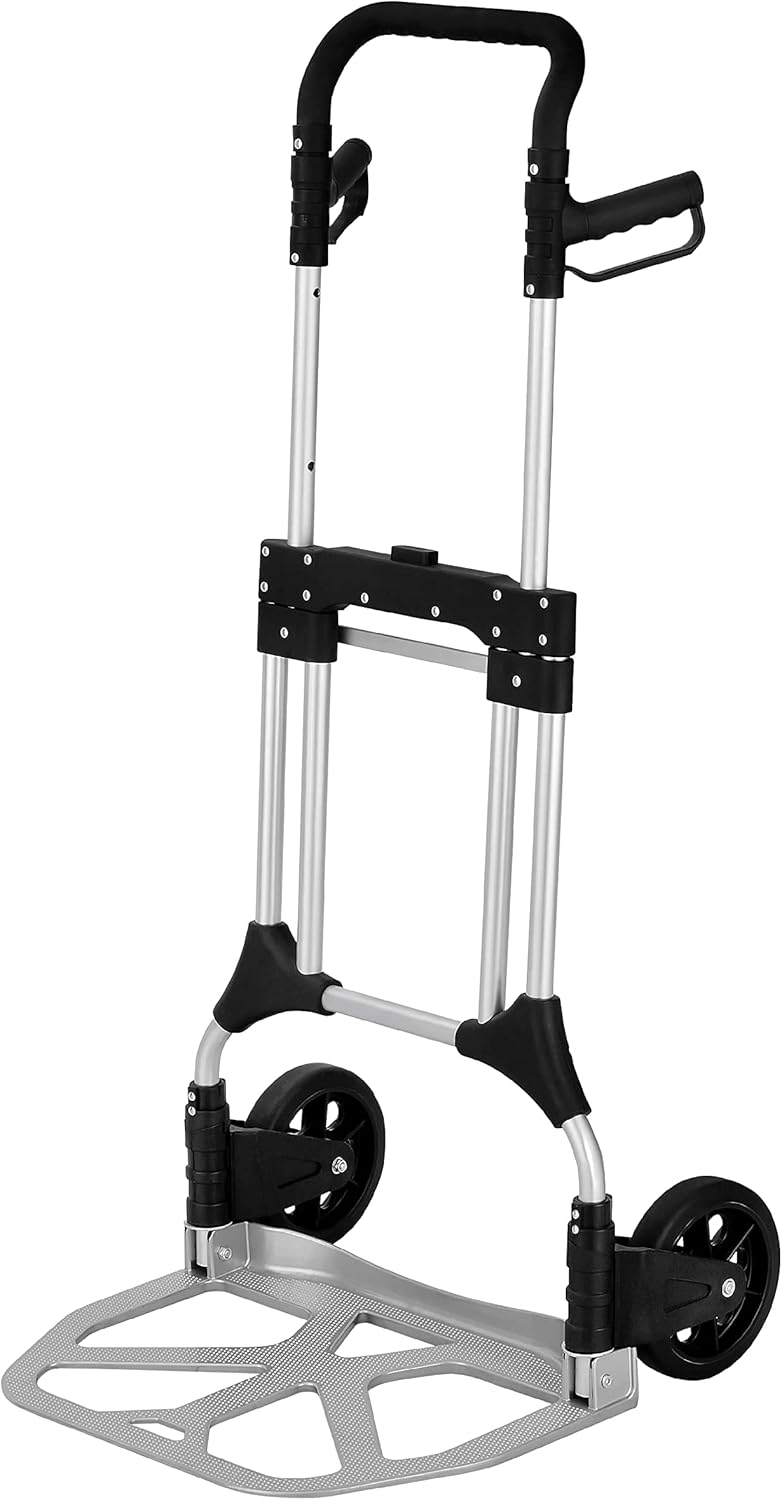 Folding Hand Truck with Telescoping Handle, Pack of 2 N912