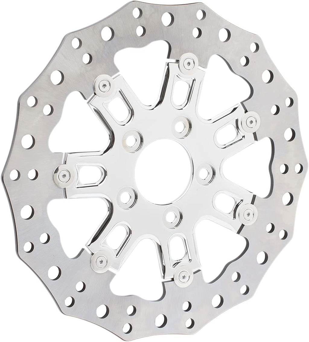 11.8in. Two-Piece Floating Front Brake Rotor Chrome I10661