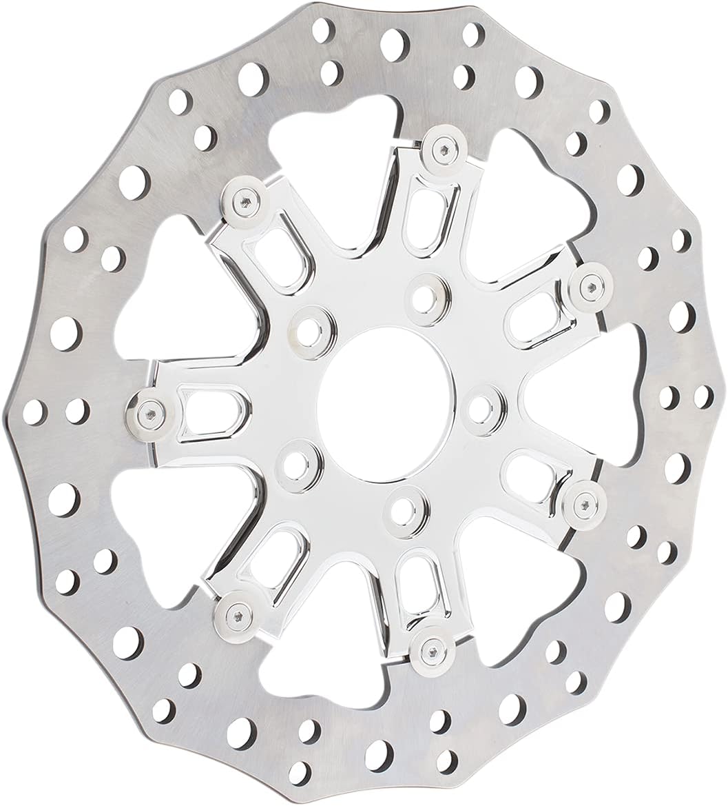 11.8in. Two-Piece Floating Front Brake Rotor Chrome I10661