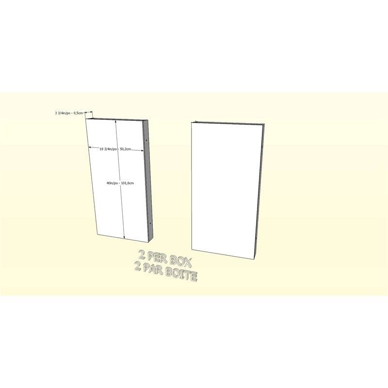 3 Piece Full Size Bedroom Set Bark Grey and Black H14599