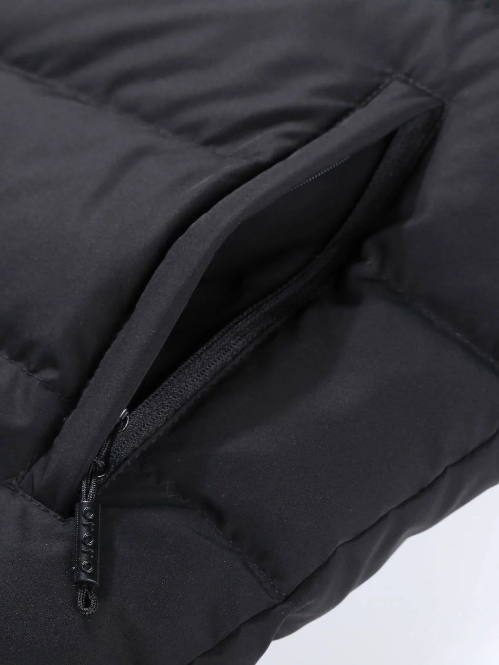 Heated Jacket with 90% Down Insulation, Black, L X27974