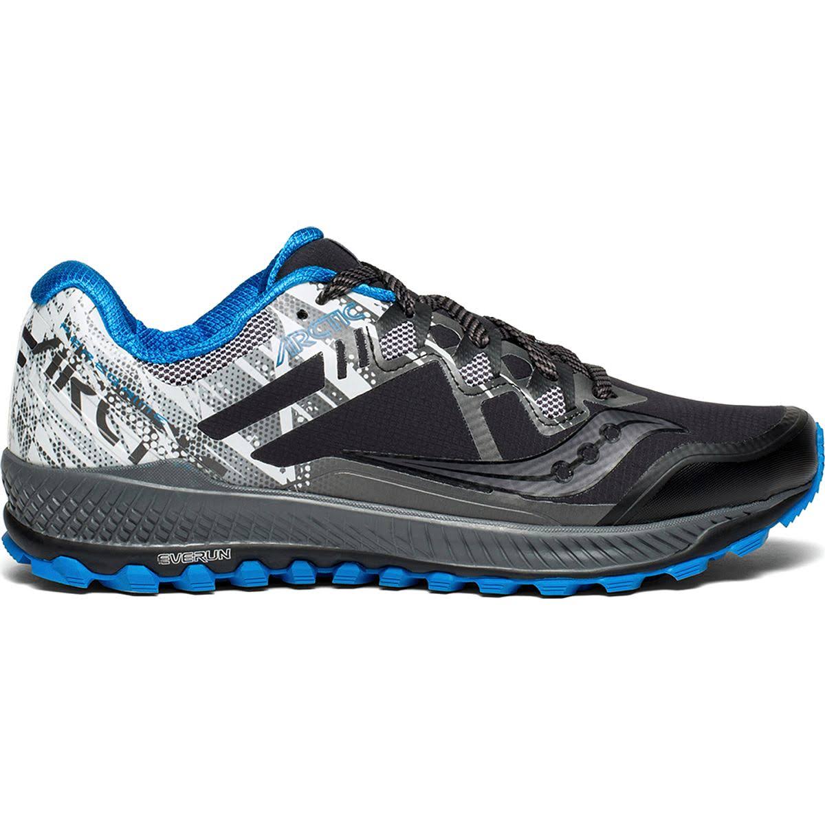 Black/White Trail Running Shoes B4068