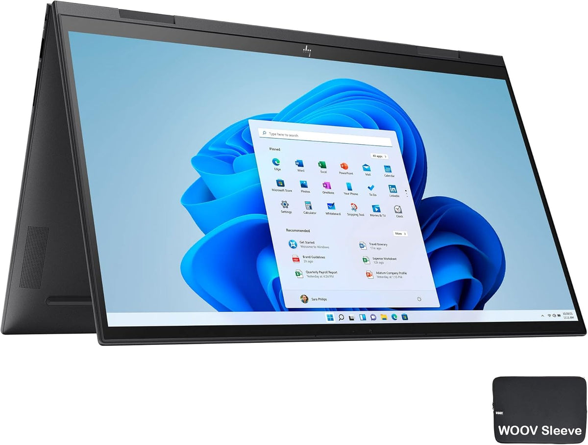 15.6 Inch FHD Touchscreen 2-in-1 Laptop, AMD Ryzen 5 5500U, 16GB RAM, 512GB SSD T4664