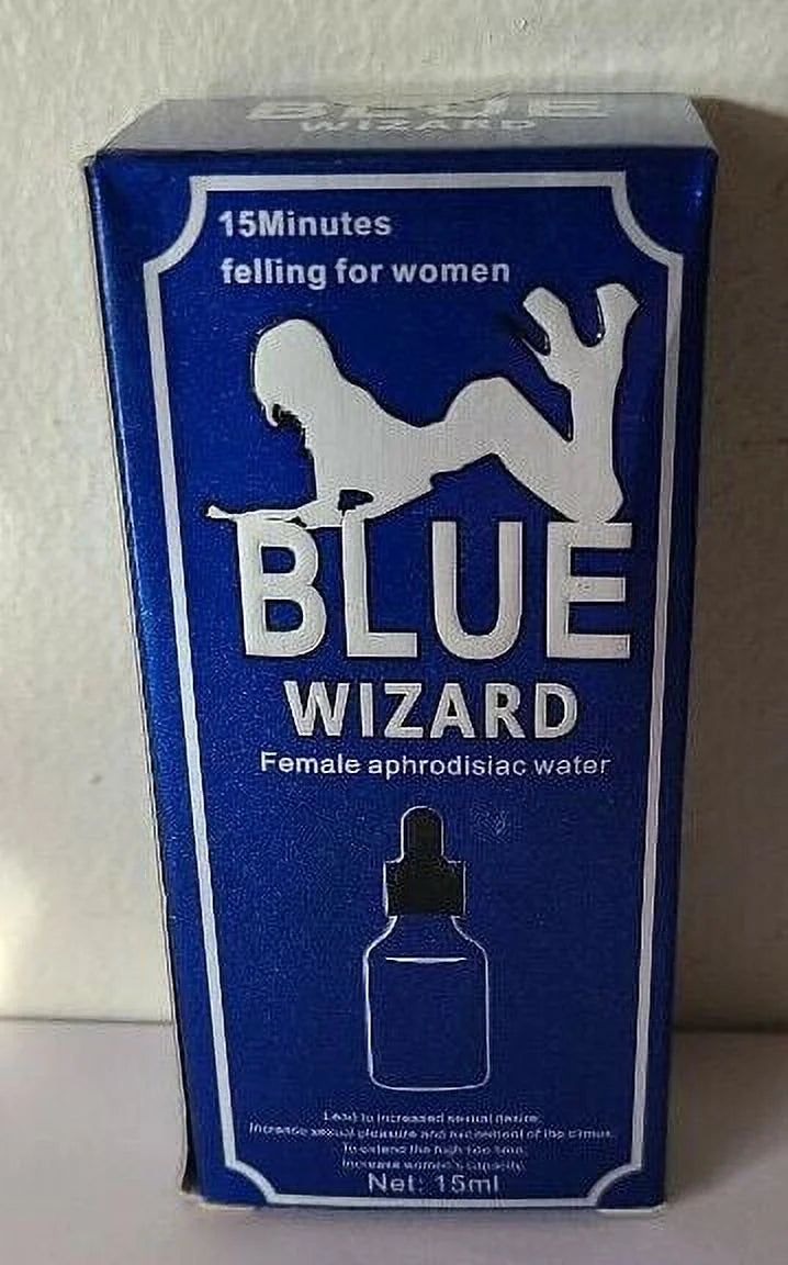 Blue Wizard Sex Liquid Drops for Women Enhancement -15 Ml K4954