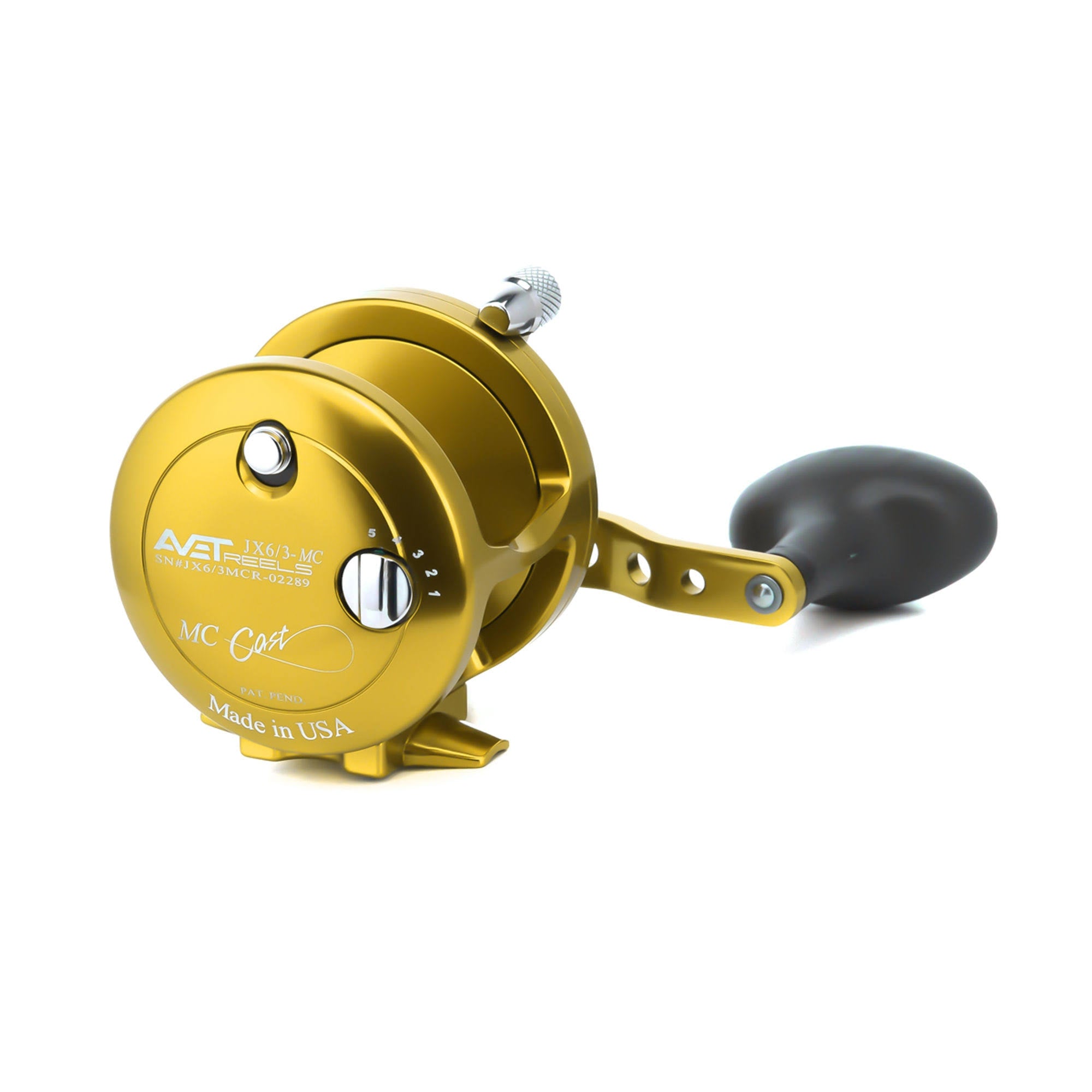 Gold 2-Speed Lever Drag Casting Reels C741379