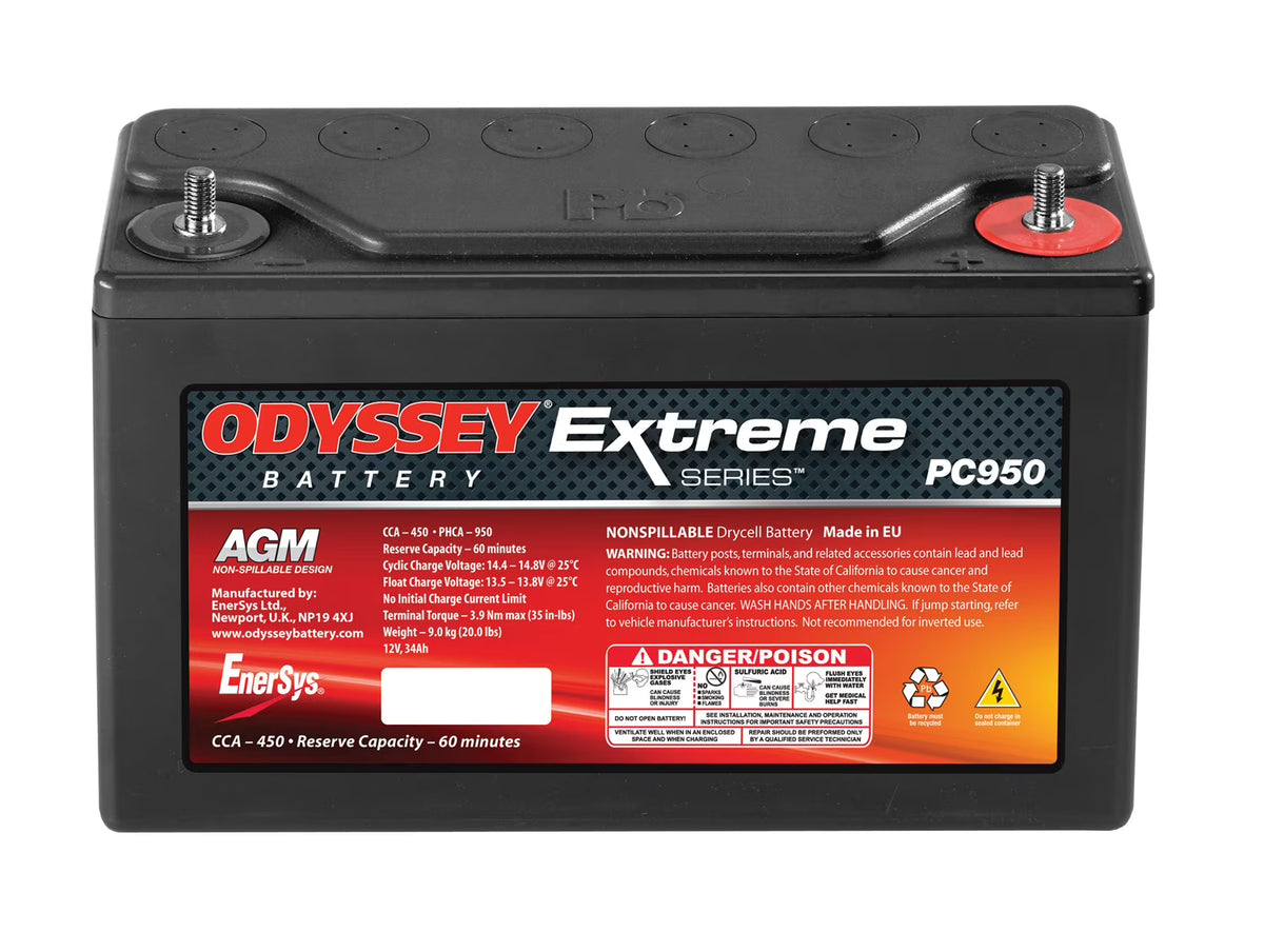 Odyssey Battery PC950 Extreme Racing Battery X557791