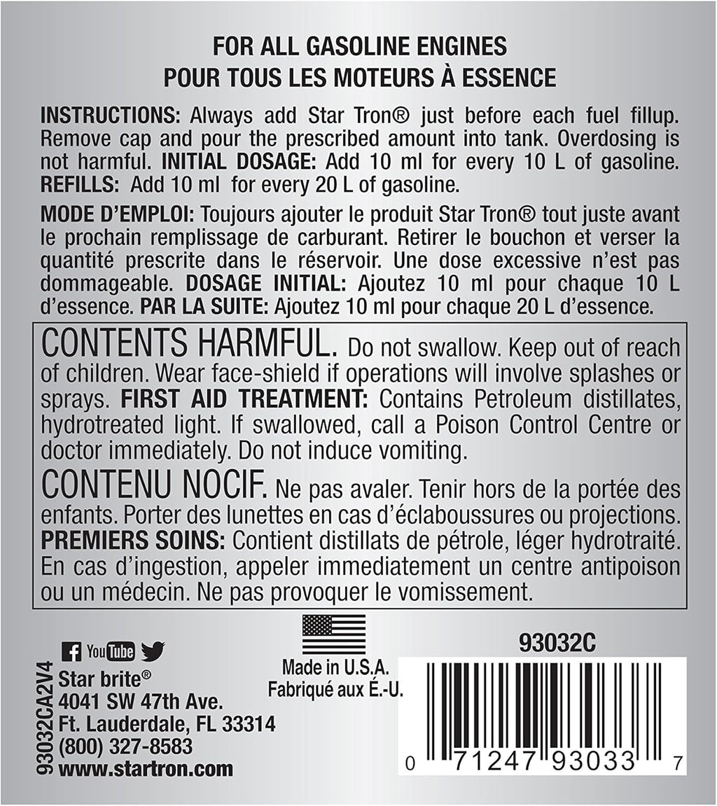 Fuel Treatment Gas Additive U4426