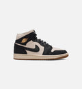 Air Jordan 1 Mid SE Women's Lifestyle Shoes | Off-Noir / Chalk / Pearl White
