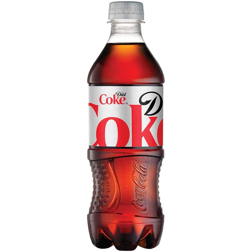Diet Coke Soda 20oz Bottles, Quantity of 12 O3805
