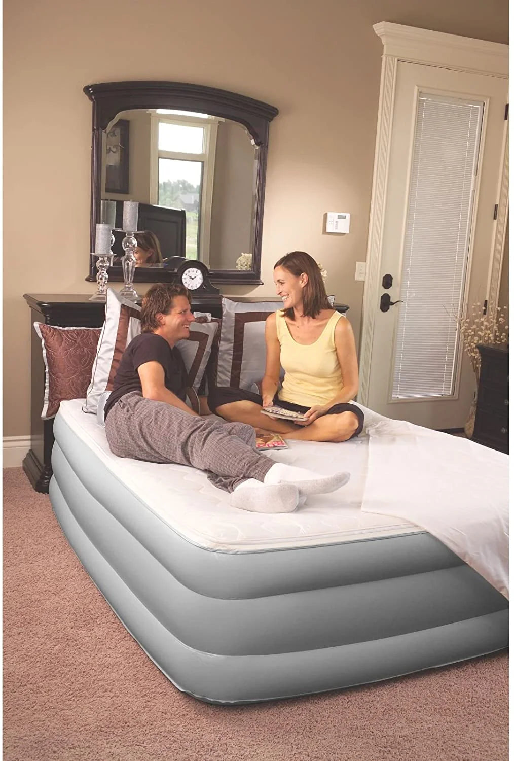 Queen Double High Airbed R57793