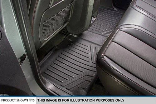 Black 1st & 2nd Row Floor Mats G42093