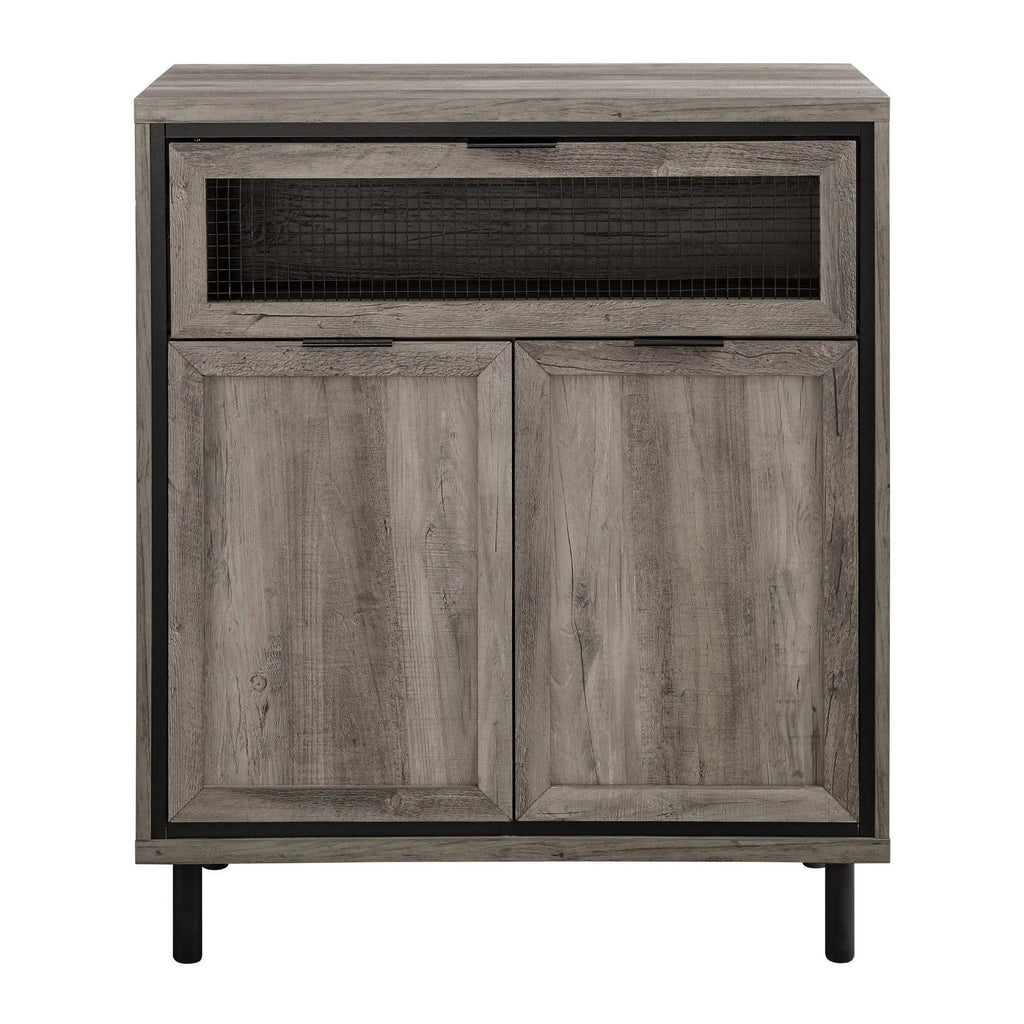 2-Door Accent Cabinet - Grey Wash Z5484