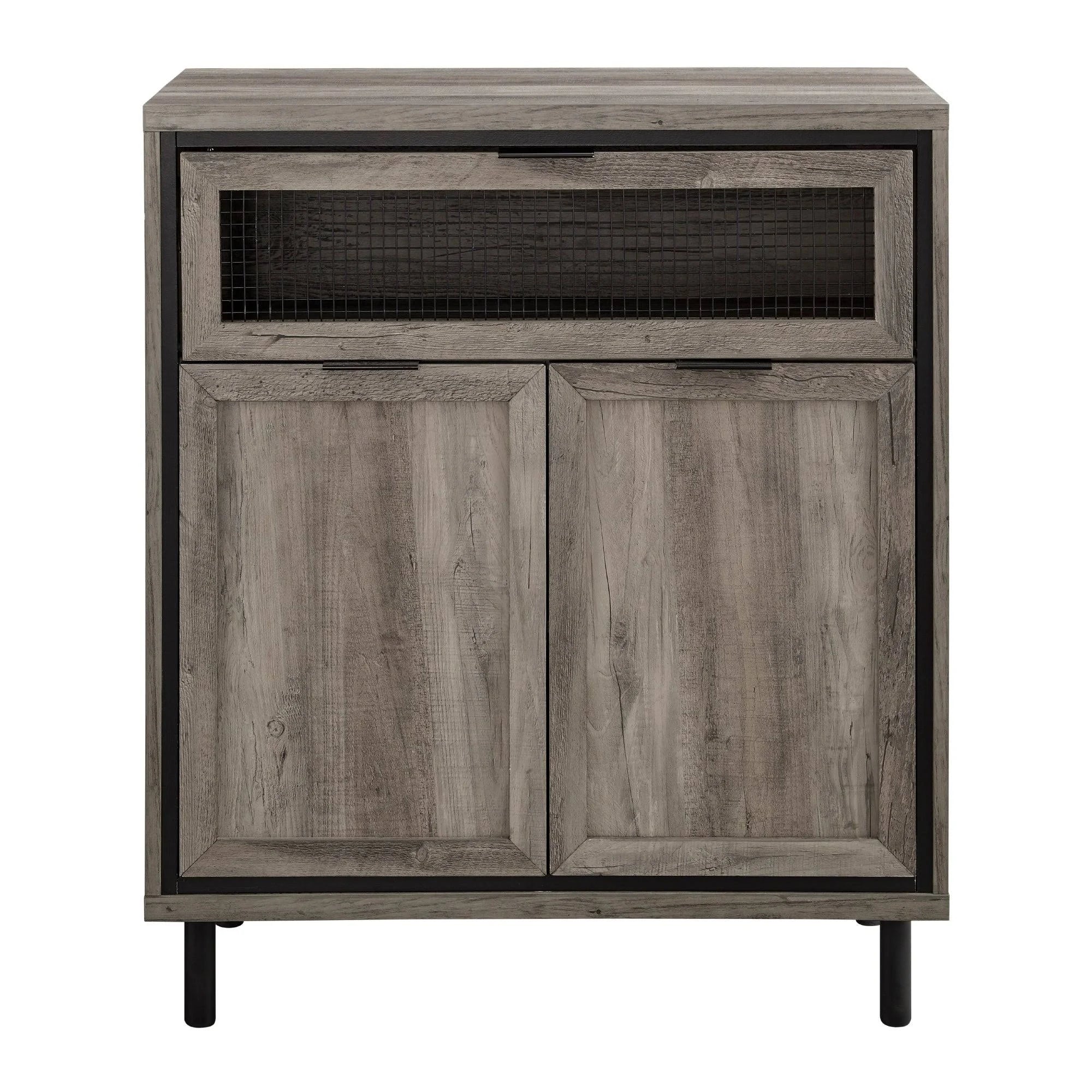 2-Door Accent Cabinet - Grey Wash Z5484