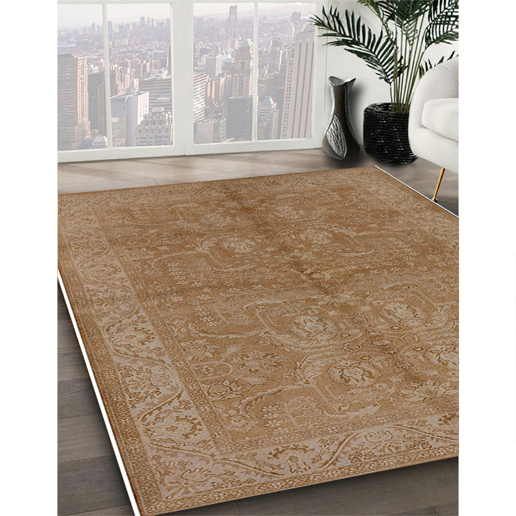 Light Brown Oriental Area Rugs S371464