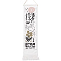 Ocean Canvas Growth Chart - Wall Hanging Height Chart for Kids - (44x13 Inches) Pack of 2 U159