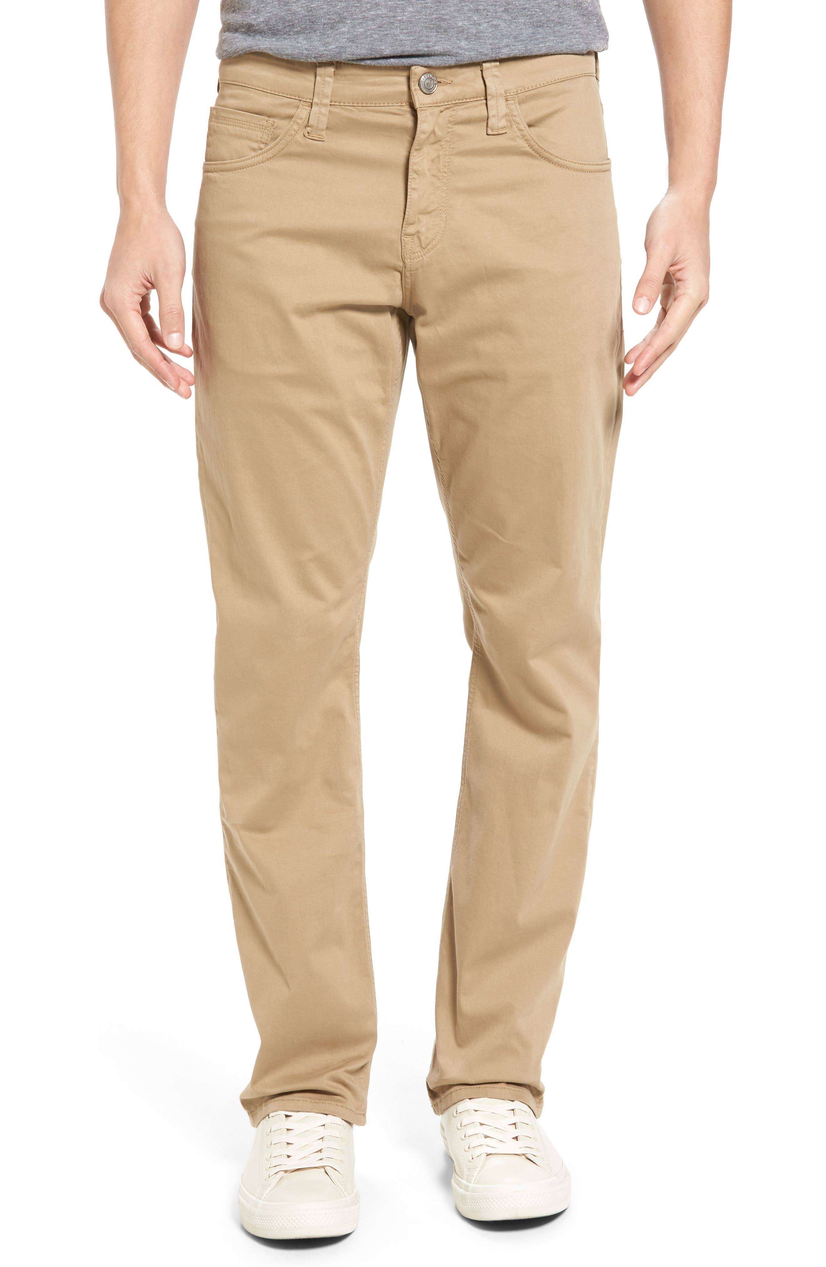 Men's Relaxed Straight Pant - British Khaki - 38x30 L50762
