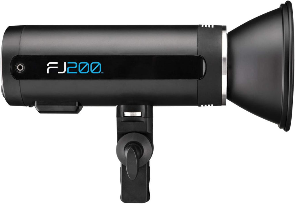 200Ws Strobe Light with 64GB SD Card and Backdrop Boards Bundle (3 Items) F173