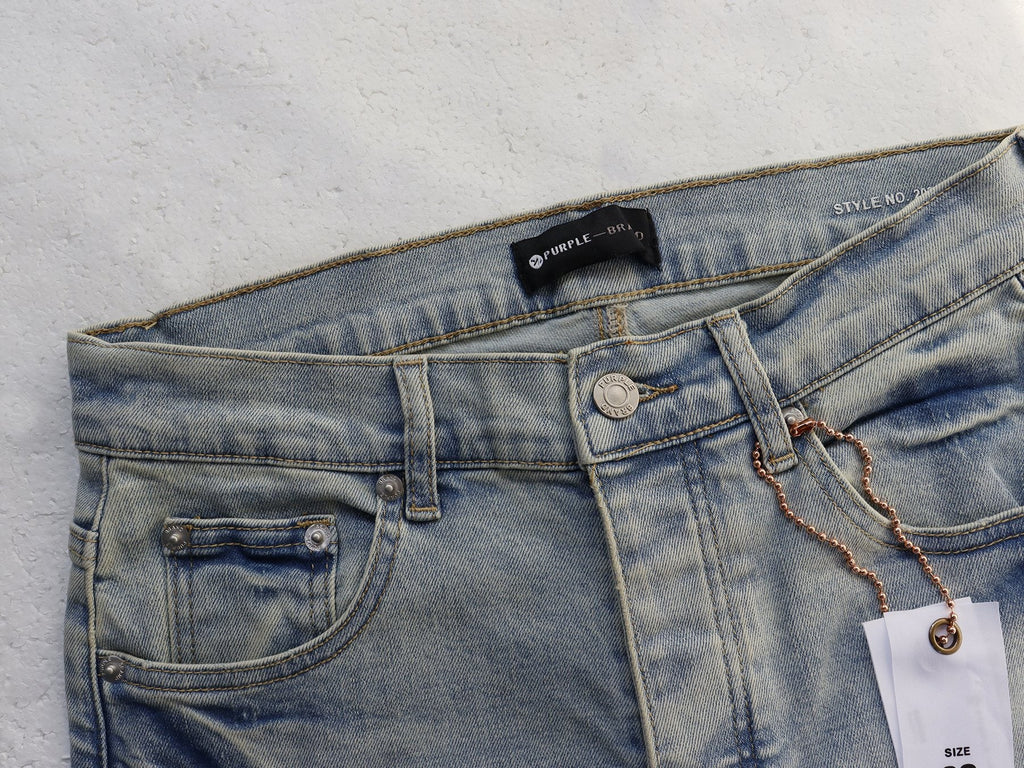 Purple Brand Sinners Graphic Skinny Jeans