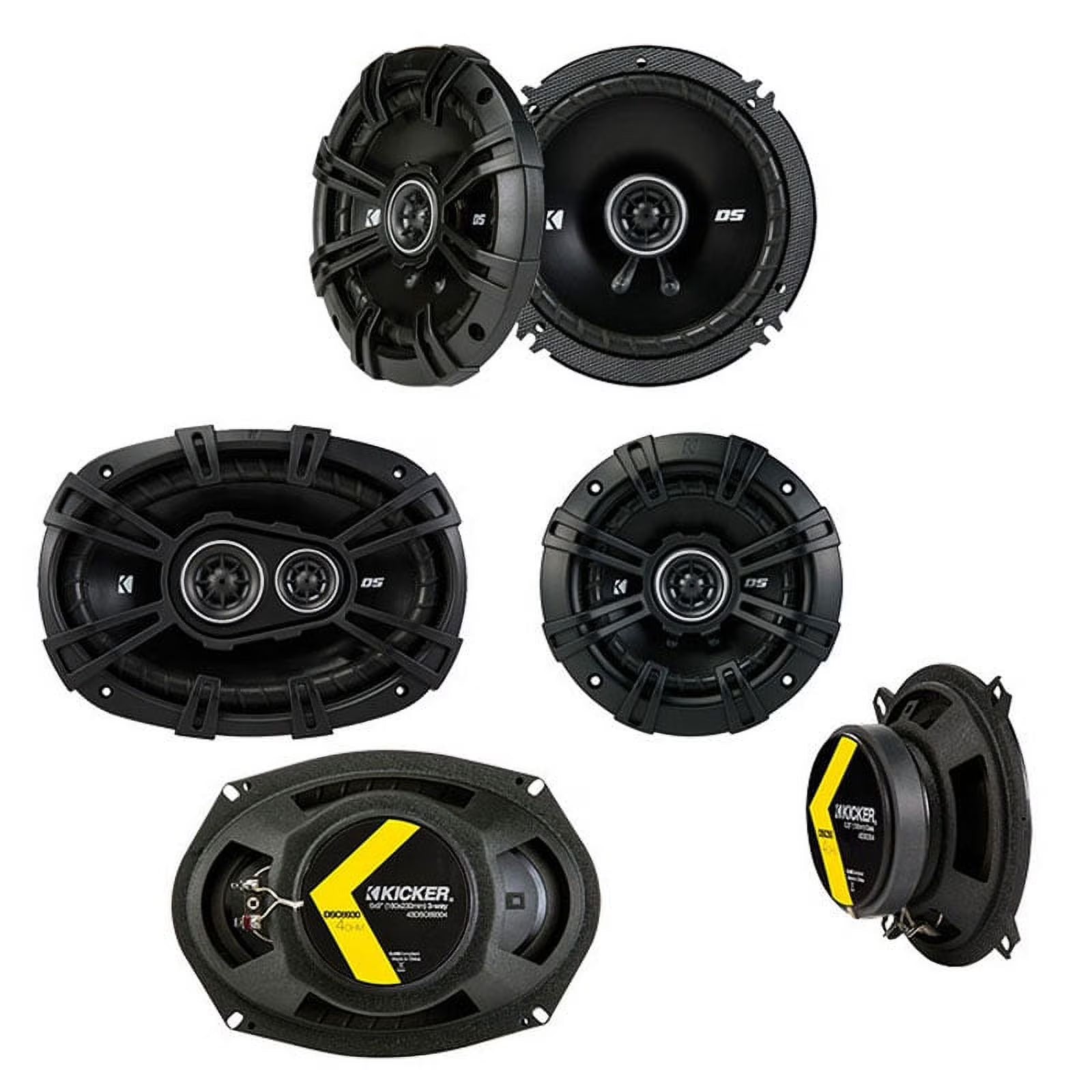 Kicker DS Series Speaker Package for Cadillac DeVille 2000-2005 F652