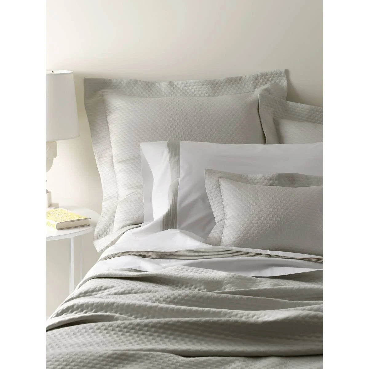 White Euro Sham M37012