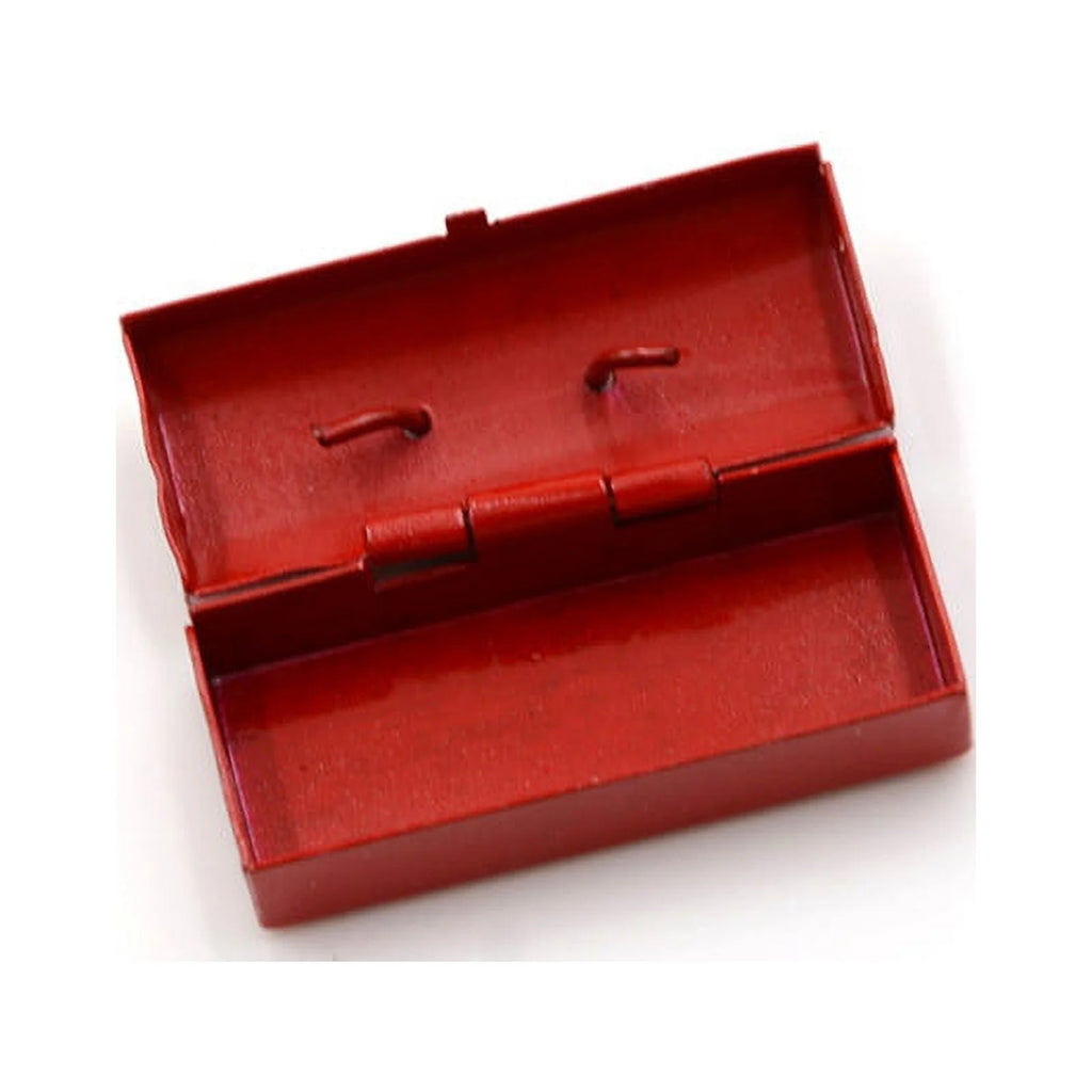 Red/Blue 1:12 Dollhouse Miniature Metal Tool Box Z7462